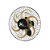 VENTILADOR DE PAREDE VENTIDELTA 40CM 57-4300 FREE PRETO BIVOLT 504890 - Imagem 1