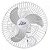 VENTILADOR DE PAREDE VENTIDELTA 60CM 73-6423 BRANCO BIVOLT 60FIOS 232165 - Imagem 2