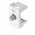 CONJUNTO FAME EVIDENCE SEM PLACA MÓDULO TOMADA ANTENA 0109 BRANCO 487287 - Imagem 7