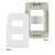 PLACA MARGIRIUS B3 4X2 2P C/S PA019431 BRANCO 672912 - Imagem 4