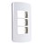 PLACA MARGIRIUS B3 4X2 3P C/S PA019434 BRANCO 672920 - Imagem 8