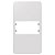 PLACA MARGIRIUS CONDULETE 1 MÓDULO C/SUP SLEEK PA021843 BRANCO 760480 - Imagem 5