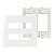 PLACA MARGIRIUS SLEEK 4X4 4 MÓDULO C/S PA016019 BRANCO 673234 - Imagem 2