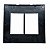 PLACA MARGIRIUS SLEEK 4X4 6 MÓDULO S/S PA015908 EBONY/PRETO 675580 - Imagem 4