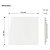 PLACA MARGIRIUS SLEEK 4X4 CEGA C/S PA016022 BRANCO 673781 - Imagem 4