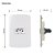 CONJUNTO MARGIRIUS B3 COM PLACA 4X2 1 TOMADA 2P+T 10A PA019481 BRANCO 672831 - Imagem 10