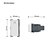 CONJUNTO MARGIRIUS B3 MÓDULO INTERUPTOR CAMPAINHA PA019398 BRANCO 675679 - Imagem 11