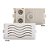 CONJUNTO MARGIRIUS SLEEK MÓDULO CAMPAINHA CIGARRA PA016040 BRANCO 673358 - Imagem 2