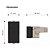 CONJUNTO MARGIRIUS SLEEK MÓDULO INTERUPTOR PARALELO PA016812 EBONY/PRETO 742163 - Imagem 8