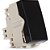 CONJUNTO MARGIRIUS SLEEK MÓDULO INTERUPTOR SIMPLES PA016811 EBONY/PRETO 675628 - Imagem 9