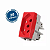 CONJUNTO MARGIRIUS SLEEK MÓDULO TOMADA 20A PA015918 VERMELHO 675539 - Imagem 5