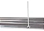 VARAL DE TETO MOR 1,40X0,56 6035 ALUMINIO 292435 - Imagem 3