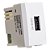 CONJUNTO MARGIRIUS SLEEK MÓDULO TOMADA USB PA017261 BRANCO 673331 - Imagem 5