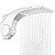 DUCHA LORENZETTI DUO SHOWER QUADRADO ELETRÔNICA 220 7500W 368059 - Imagem 5