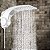 127VOLTS DUCHA LORENZETTI DUO SHOWER QUADRADO MULTITEMPERATURA TURBO 127V 5500W 369934 - Imagem 2