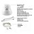 DUCHA LORENZETTI MAXI BANHO COM CANO 220V 5500W 622818 - Imagem 9