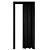 PORTA SANFONADA 72CM PRETO 758876 - Imagem 6