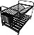 ESCORREDOR DE INOX MAKINOX 12 PRATOS COM PORTA TALHER DE PVC PRETO 0412P 725714 - Imagem 2