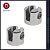 SUPORTE P&J FENDA REDONDO CROMADO 4MM METAL C/2 11024800007 423432 - Imagem 1