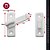 TRINCO P&J PORTA SANFONADO BRANCO C/1 PVC S/PARAFUSO 423807 - Imagem 6