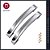 PUXADOR P&J HAMBURGO 7292FC 128MM ALUF/CROMADO 527386 - Imagem 1