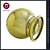 PUXADOR P&J DE BOLA GRANDE DOURADO 7310D C/2 415847 - Imagem 3