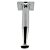 PÉ PARA ÁRMARIO GABINETE MÓVEIS P&J 150MM METAL CROMADO CÔNICO C/1 442500 - Imagem 8