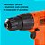 PARAFUSADEIRA BLACKDECKER BATERIA 9,6V CD961 BIVOLT 394653 - Imagem 5