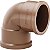 COTOVELO MARROM KRONA 3/4X90 LISO 0425 456870 - Imagem 2
