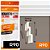 RODATETO EPEX COLUNA EXTERNO R90N C/2 24CM FBDR90CO 567698 - Imagem 2