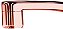 TORNEIRA PARA PIA MESA 1167 F71 ROSE GOLD 7111104 LORENZETTI 622630 - Imagem 3
