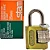 CADEADO STAM 25MM SEGREDO LATONADO 00501 3590 - Imagem 2