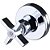 ACABAMENTO PARA REGISTRO 3/4 C55 METAL CARNEIRO 390054 - Imagem 2