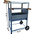CHURRASQUEIRA BENO GALVANIZADA CARRINHO C/RODA 1007 A87XL53XC38 868701 - Imagem 2