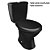 BACIA PARA CAIXA ACOPLADA WAY PRETO BA-30 SEM CAIXA.ACOPLADA/ASSENTO LORENZETTI LOUÇAS 847259 - Imagem 2