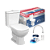 BACIA SQUARE COMBO COM CAIXA + KIT BRANCO LORENZETTI LOUÇAS 573817 - Imagem 2
