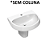 LAVATÓRIO LIKE BRANCO LC-78 LORENZETTI LOUÇAS 557722 - Imagem 3