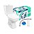 BACIA ONE COMBO COM BACIA + KIT BRANCO LORENZETTI LOUÇAS 557838 - Imagem 2