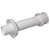 TUBO DE LIGAÇÃO PARA BACIA BRANCO 20CM C/SPUDE CL1 ASTRA 22446 - Imagem 1