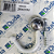 CABIDE SIMPLES DUDA MONACO BRANCO/CROMADO 26400 842931 - Imagem 1