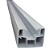 TRILHO PARA PORTA SANFONADA SUPERIOR 94CM BRANCO DUDA 76100 861359 - Imagem 1
