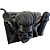 3D PORTA CARTAO CAVEIRA 6CM PRETO 893684 - Imagem 1