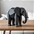 DECORAÇÃO ELEFANTE 20X25CM PRETO LIENAMIYA IMPRESSO EM 3D 894010 - Imagem 2