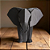 DECORAÇÃO ELEFANTE 20X25CM PRETO LIENAMIYA IMPRESSO EM 3D 894010 - Imagem 3
