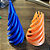 SENSORIAL ESPIRAL 8CM AZUL LARANJA LIENAMIYA IMPRESSO EM 3D 897442 - Imagem 3