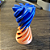 SENSORIAL ESPIRAL 8CM AZUL LARANJA LIENAMIYA IMPRESSO EM 3D 897442 - Imagem 4
