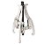 SACA POLIA VONDER 150MM *3 GARRAS 298271 - Imagem 1