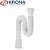 SIFÃO SANFONADO BRANCO UNIVERSAL FLEXÍVEL COM ANEL EM PVC 0862 KRONA 686352 - Imagem 5