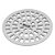 GRELHA REDONDO 150 PVC 56 0942 KRONA 466085 - Imagem 1