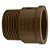ADAPTADOR MARROM CURTO 11/4 0333 KRONA 462012 - Imagem 1